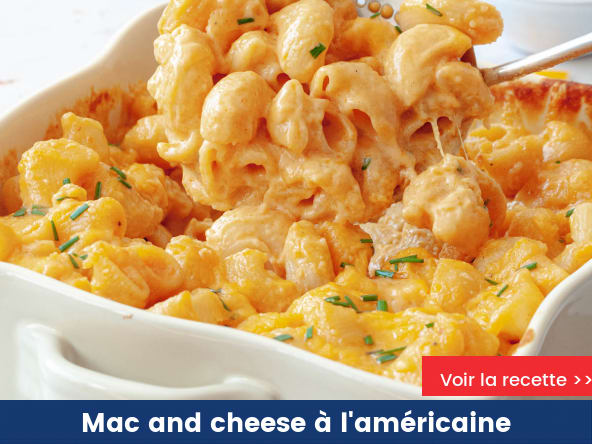Mac and cheese à l'américaine
